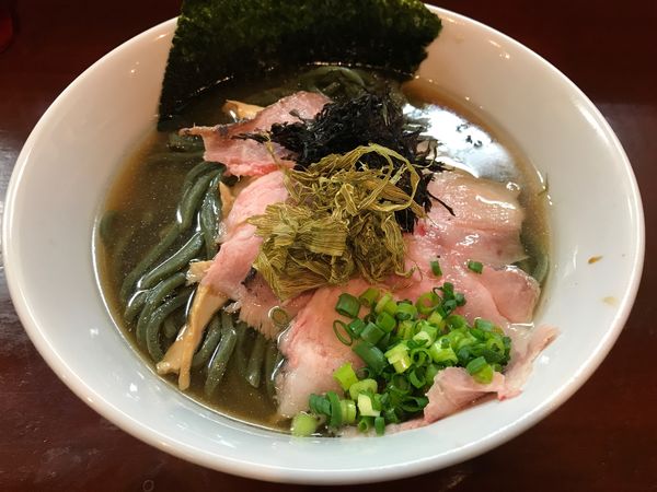 「【限定】海苔拉麺　950円」@麺屋 くまがいの写真
