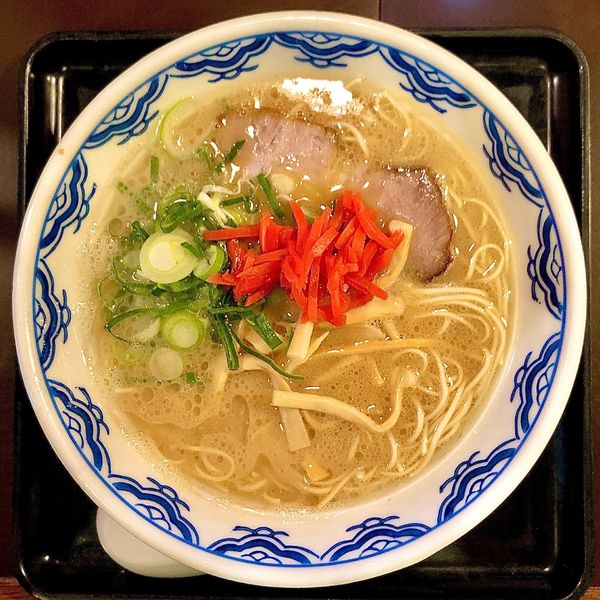 「‪赤のれん‬﻿ らぁめん750円‬﻿」@博多麺房 赤のれん 西麻布本店の写真