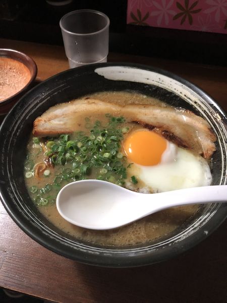 「目玉焼麺」@焼麺 劔の写真