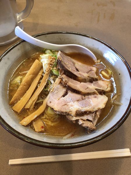 「味噌チャーシュー 大盛り」@喜らくの写真