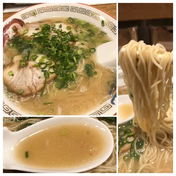 「博多ラーメン+替玉／￥690+150」@博多ラーメン でぶちゃん 高田馬場本店の写真