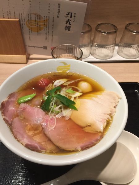 「醤油チャーシューラーメン」@中華そば 月光軒の写真