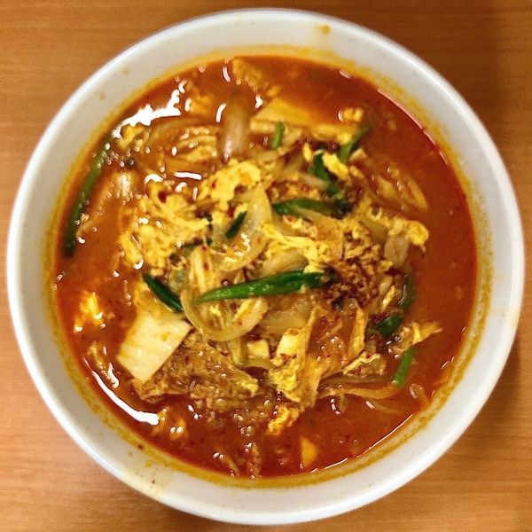 「‪チゲ味噌ラーメン630円‬﻿」@日高屋 武蔵小山店の写真