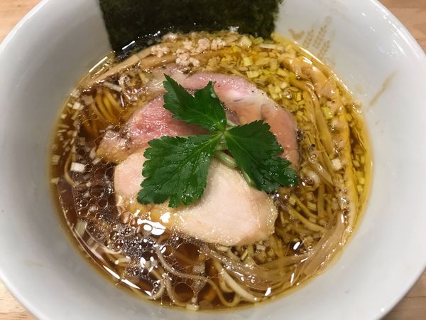 「醤油鶏そば」@鶏そばムタヒロの写真