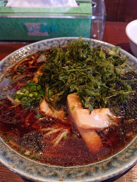 「醤油ラーメン ７５０円」@古式ラーメン 鶴亀の写真