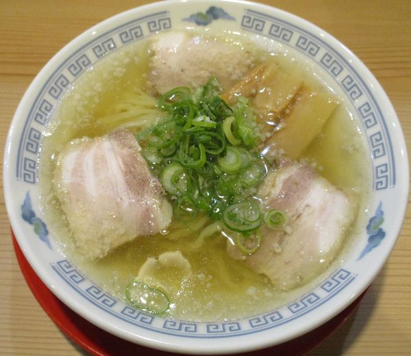 「会津山塩物語　750円」@麺処若武者 ASAKUSA 〜FUKUSHIMA NOODLE STYLE〜の写真