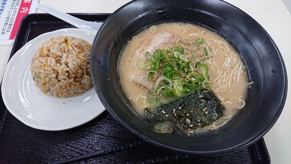 「ラーメンセット980」@金立サービスエリア下りスナックコーナーの写真