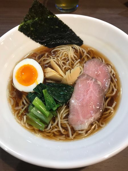 「醤油ラーメン」@g麺の写真