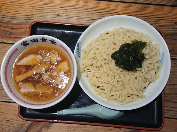 「つけざる」@松戸中華そば 富田食堂の写真