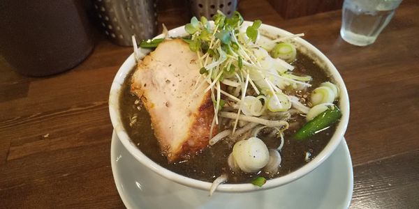 「【限定】あっつあつサッポロ黒味噌らーめん」@麺処 井の庄の写真