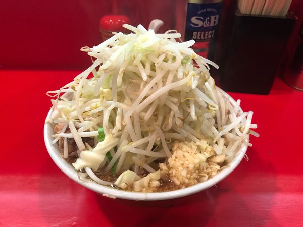 「ラーメン・野菜・ニンニク少し」@ラーメン二郎 府中店の写真