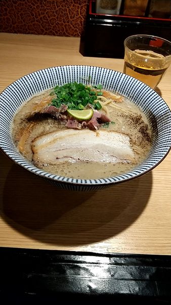「ラム豚骨ラーメン　塩　　790」@自家製麺 MENSHO TOKYOの写真