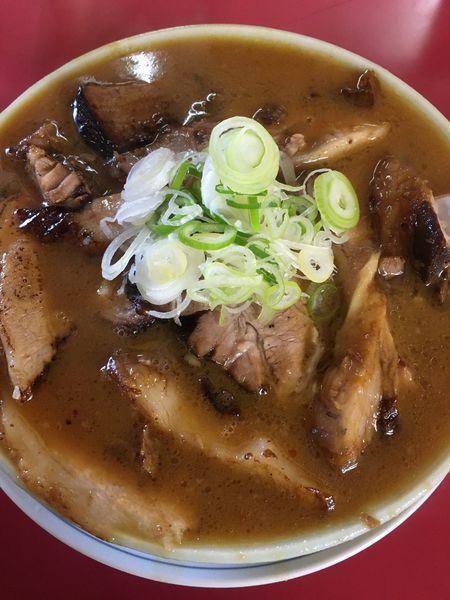 「チャーシュー多いメン味噌1,100円」@かし亀の写真