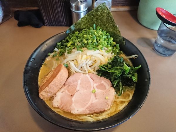 「太麺 肉３点盛」@誠屋 大森山王店の写真