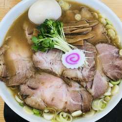 チャーシュー中華そば大(トッピング　味玉)1270円