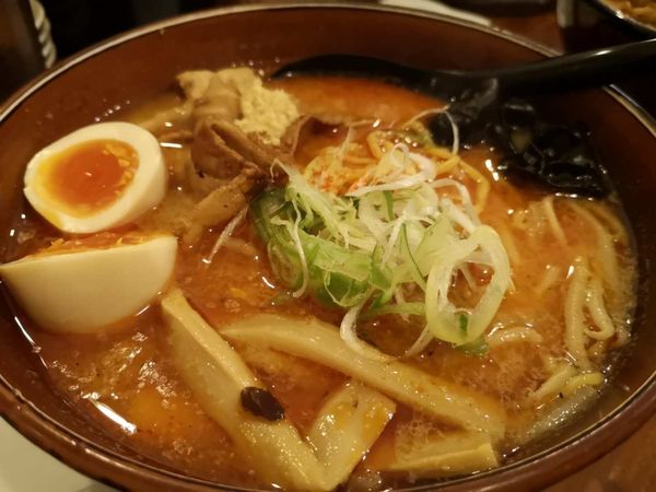 「炙り豚盛り味噌」@札幌みその 札幌らーめん共和国店の写真