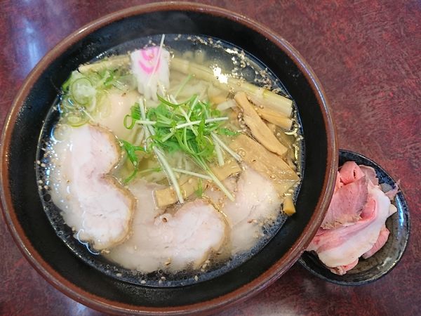 「味玉しおチャーシューめん(1050円)」@麺匠えにしの写真