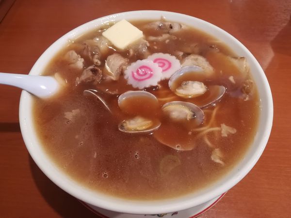 「あさりバターラーメン」@末廣ラーメン本舗 高田馬場分店の写真