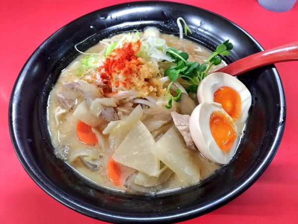 「期間限定 酒粕豚汁らぁめん」@和風らーめん はるやの写真