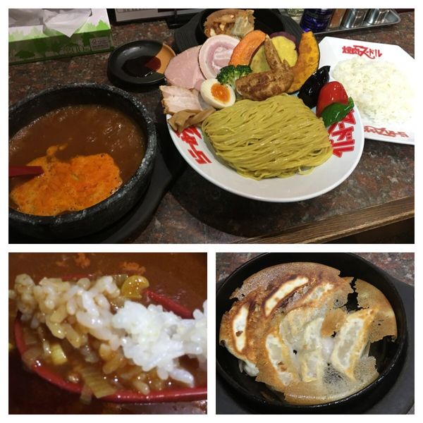 「LINE限定 札幌スープカレーつけ麺 1100円」@らーめんや煌の写真