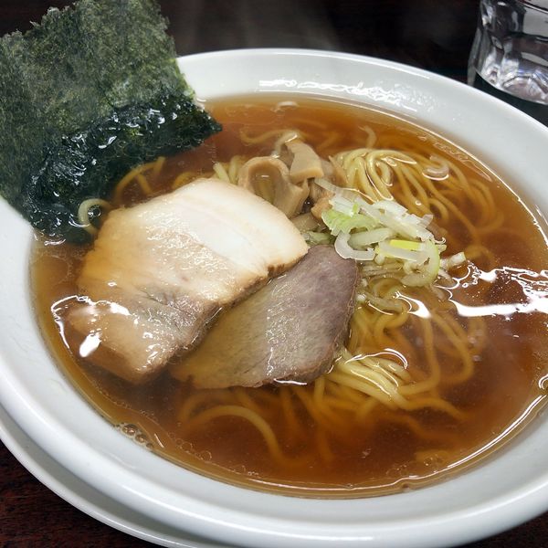 「ラーメン➕餃子セット(750円)」@中華食堂 悟楼の写真