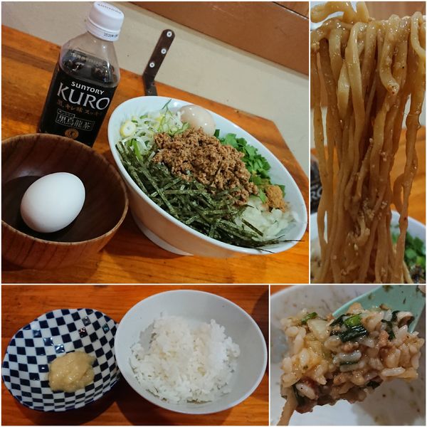 「台湾まぜそば(中盛300g追い飯付き)＋味玉」@さくらミニの写真