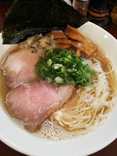 「アサリの旨味塩中華そば」@らーめん 五ノ神精肉店 煮干し編の写真