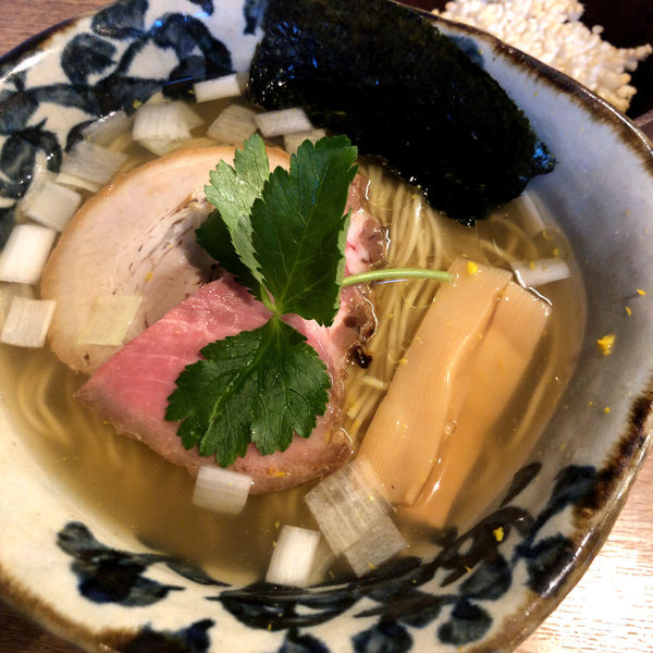 「らぁ麺 塩　780円」@麺屋 椿丸の写真