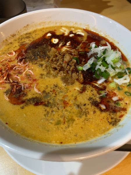 「白胡麻坦々麺　辛さ4 痺れ4」@甲州屋 別邸の写真