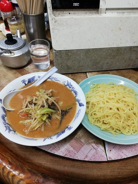 「味噌つけ麺」@弥生亭の写真