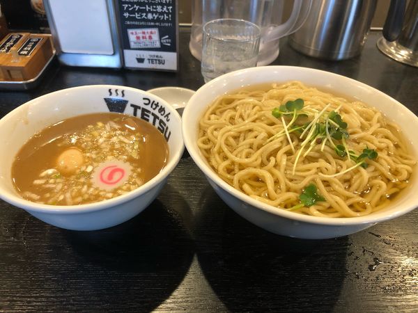 「つけめん特盛400g ＋味玉サービス840円」@つけめんTETSU 三鷹店の写真