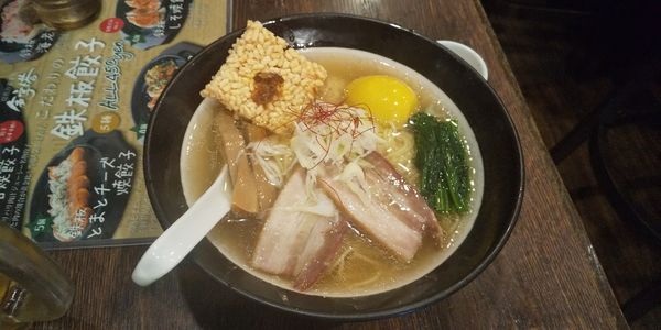 「特選しおそば」@焙煎汐蕎麦処 金字塔の写真