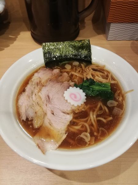 「醤油ラーメン　780円」@長岡食堂 町田店の写真