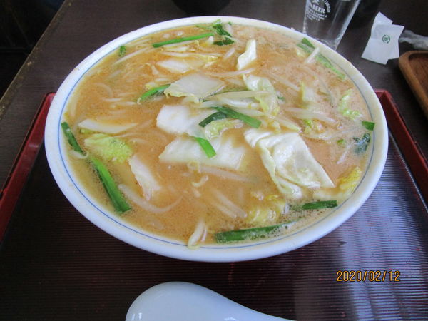 「特製味噌ラーメン 800円」@そば清の写真