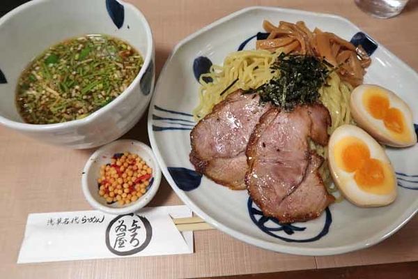 「特製ざるらーめん　1,050円」@与ろゐ屋の写真