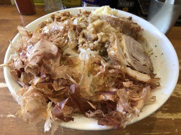 「まぜそば」@麺屋豚道場の写真