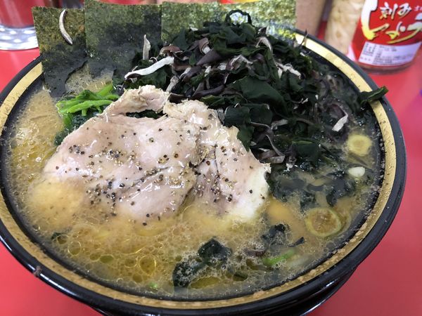 「ラーメン大塩豚キクラゲワカメ」@はじめ家の写真
