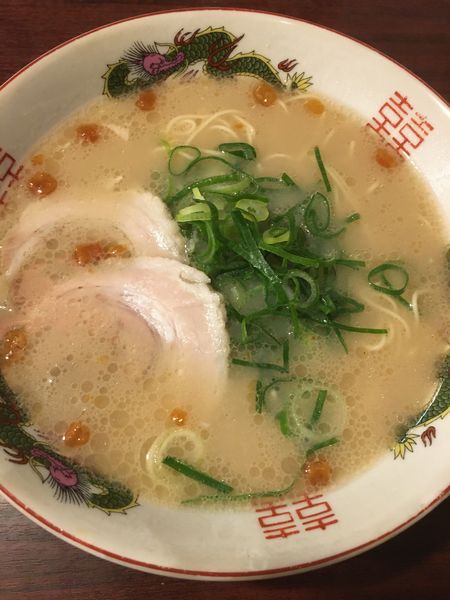 「とんこつ久留米ラーメン750円＋替玉」@久留米ラーメン 福ヤ 南越谷店の写真
