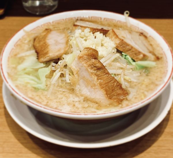 「魚郎らーめん（ニンニク少し￥990）」@せたが屋 品川店の写真