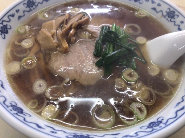 「ラーメン550円」@若竹食堂の写真