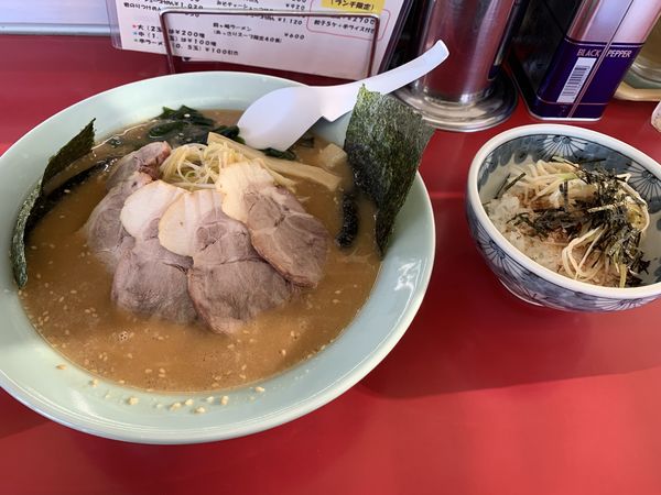 「ネギ味噌チャーシュー麺」@ラーメンショップ 前ヶ崎店の写真