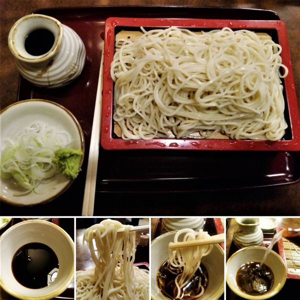 「もりそば　600円」@砂場の写真