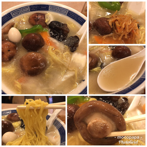 「椎茸そば　750円」@中華 大興の写真