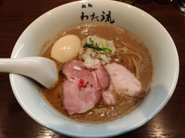 「期間限定 レバーと玉ネギ」@麺処 わた琉の写真