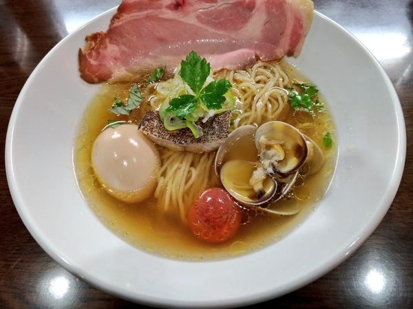 「2月限定 A・M・A 浅利とミーバイのアクアパッツァ」@Ryukyu Ramen Apolloの写真