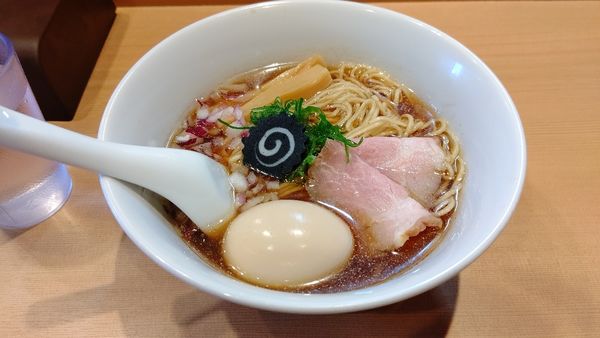 「のどぐろそば1000円+味玉(クーポン)」@らぁ麺 はやし田 横浜店の写真
