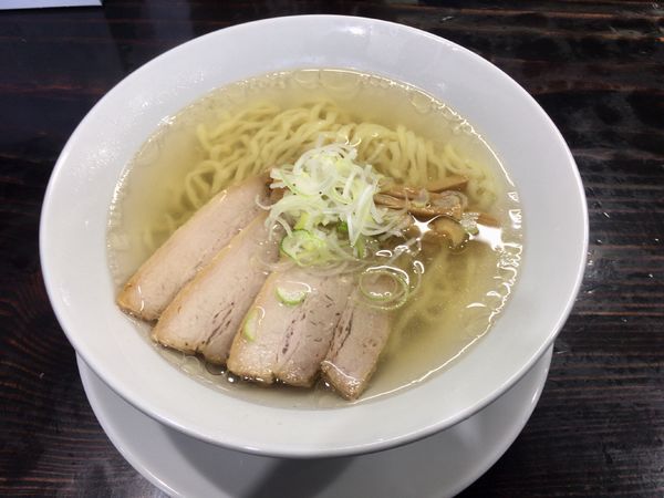 「【限定】会津山塩と帆立のラーメン 800円」@うえんで 山鹿店の写真