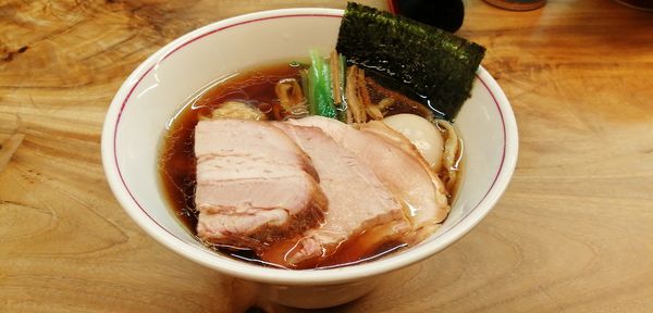 「特製中華」@白河手打中華そば  一番いちばんの写真