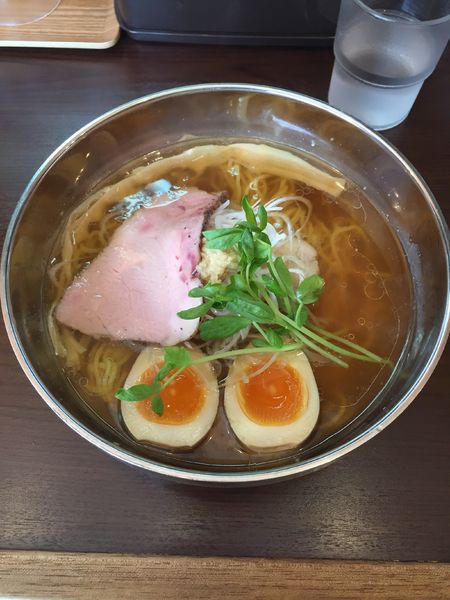 「味玉生姜醤油そば」@RAMEN ブリキの木こりの写真