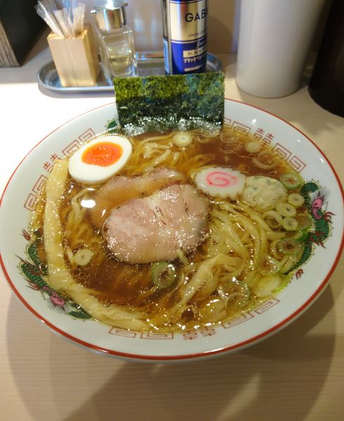 「昭和の中華そば(生姜バージョン)」@中華蕎麦 あお木 secondの写真